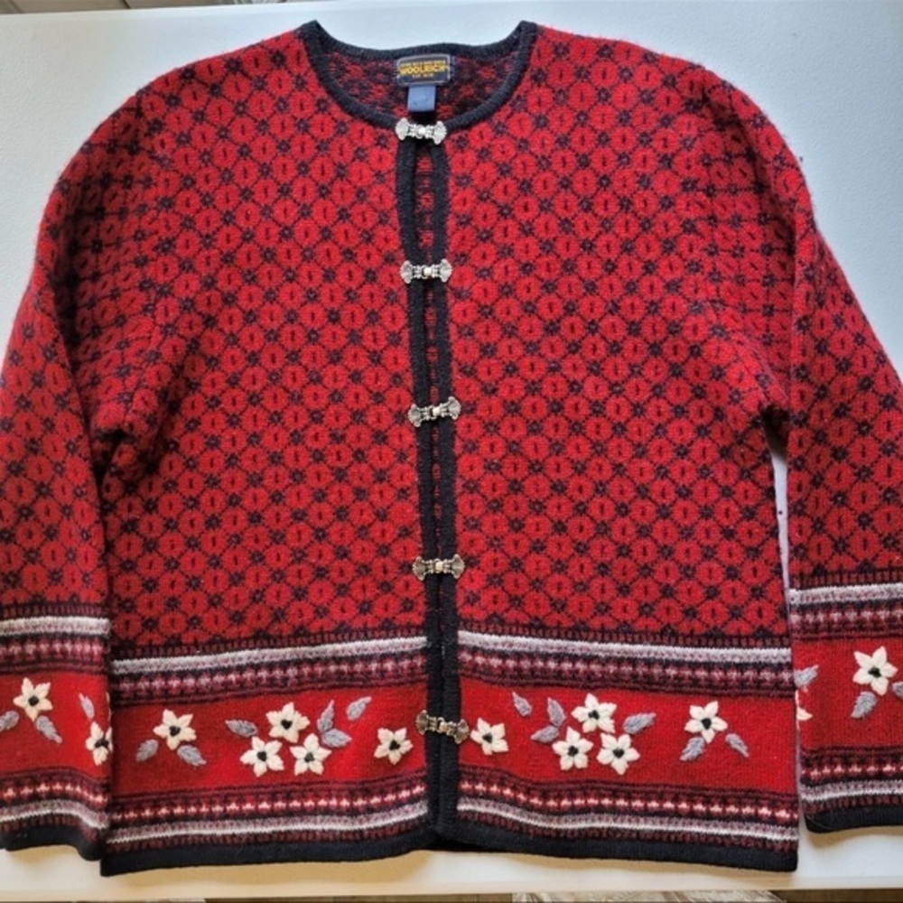 Woolrich‎ John Rich & Bros. 100% Wool Sweater – Women’s Size Small – Vintage